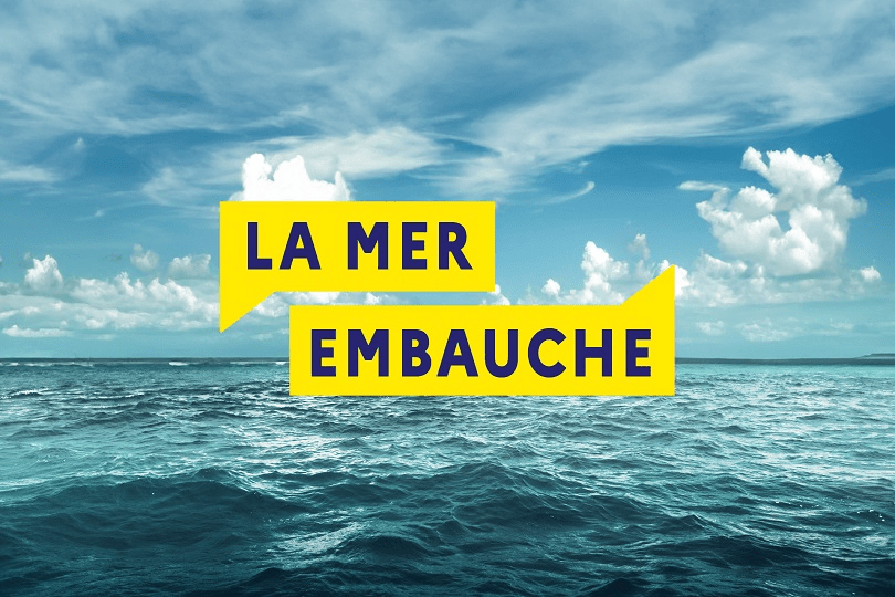 Illustration - La Mer embauche metiers.mer.gouv.fr